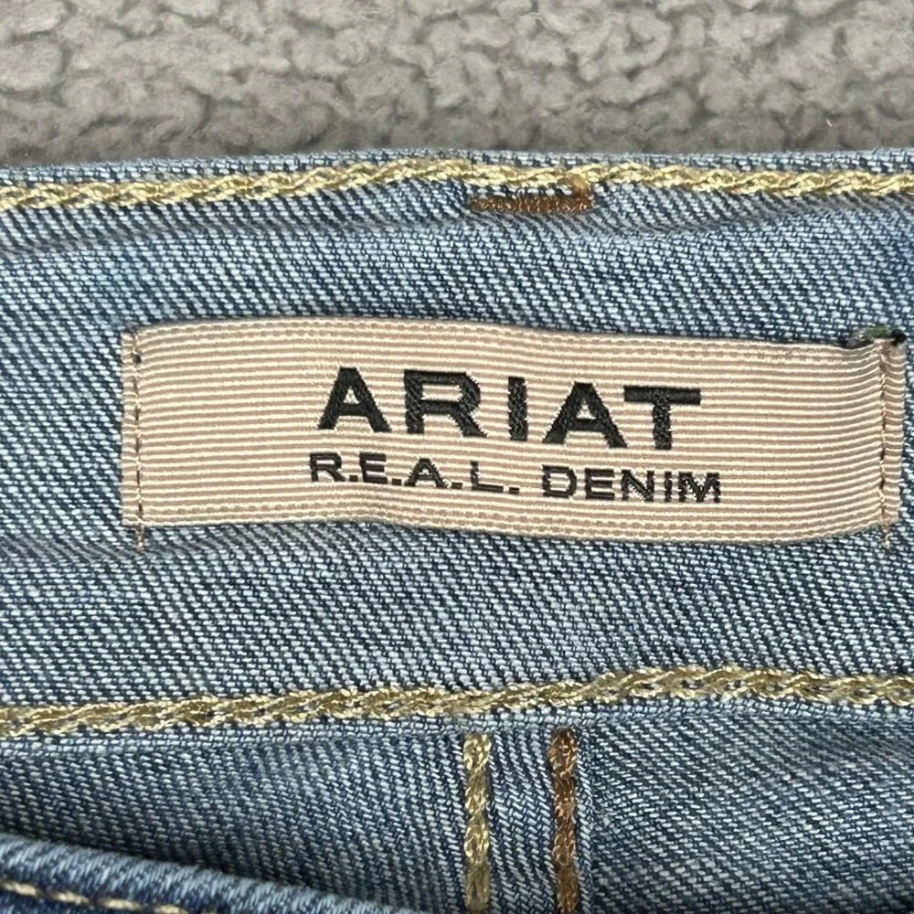 Ariat Jeans Womens 30L Mid Rise Allison Boot Jean Western 34x35 Tall Western - Picture 6 of 16
